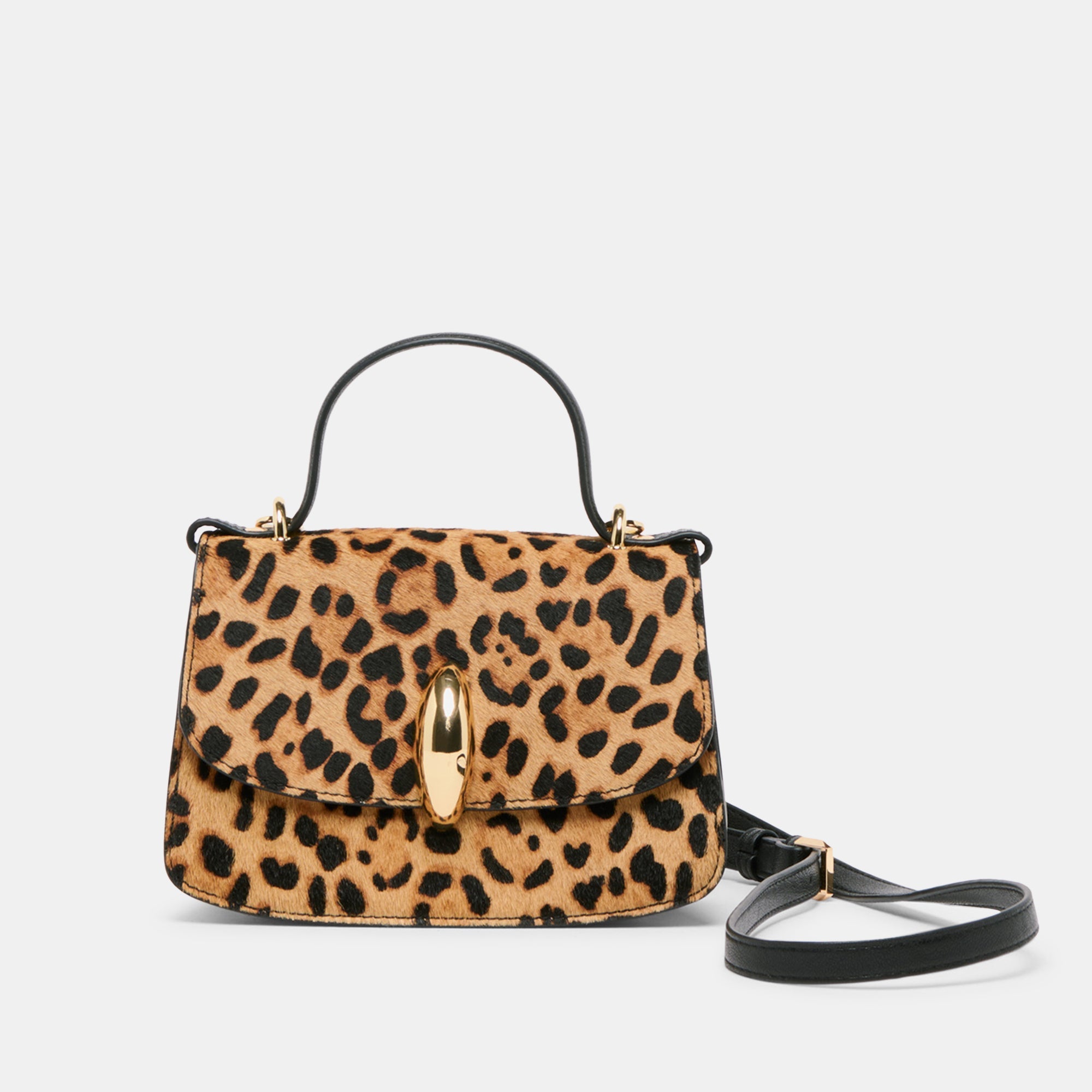 Lucia Leopard Calf Hair Crossbody | Dolce Vita Women