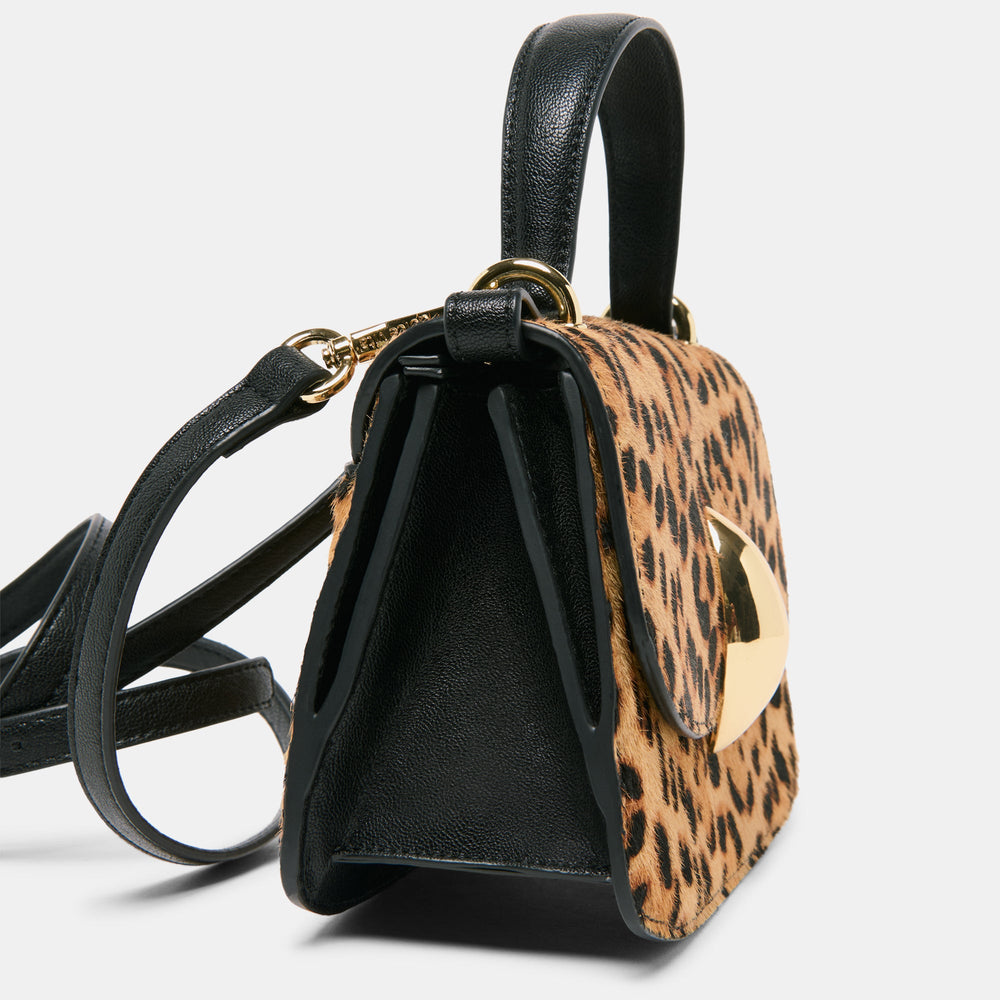 Lucia Leopard Calf Hair Crossbody | Dolce Vita Women