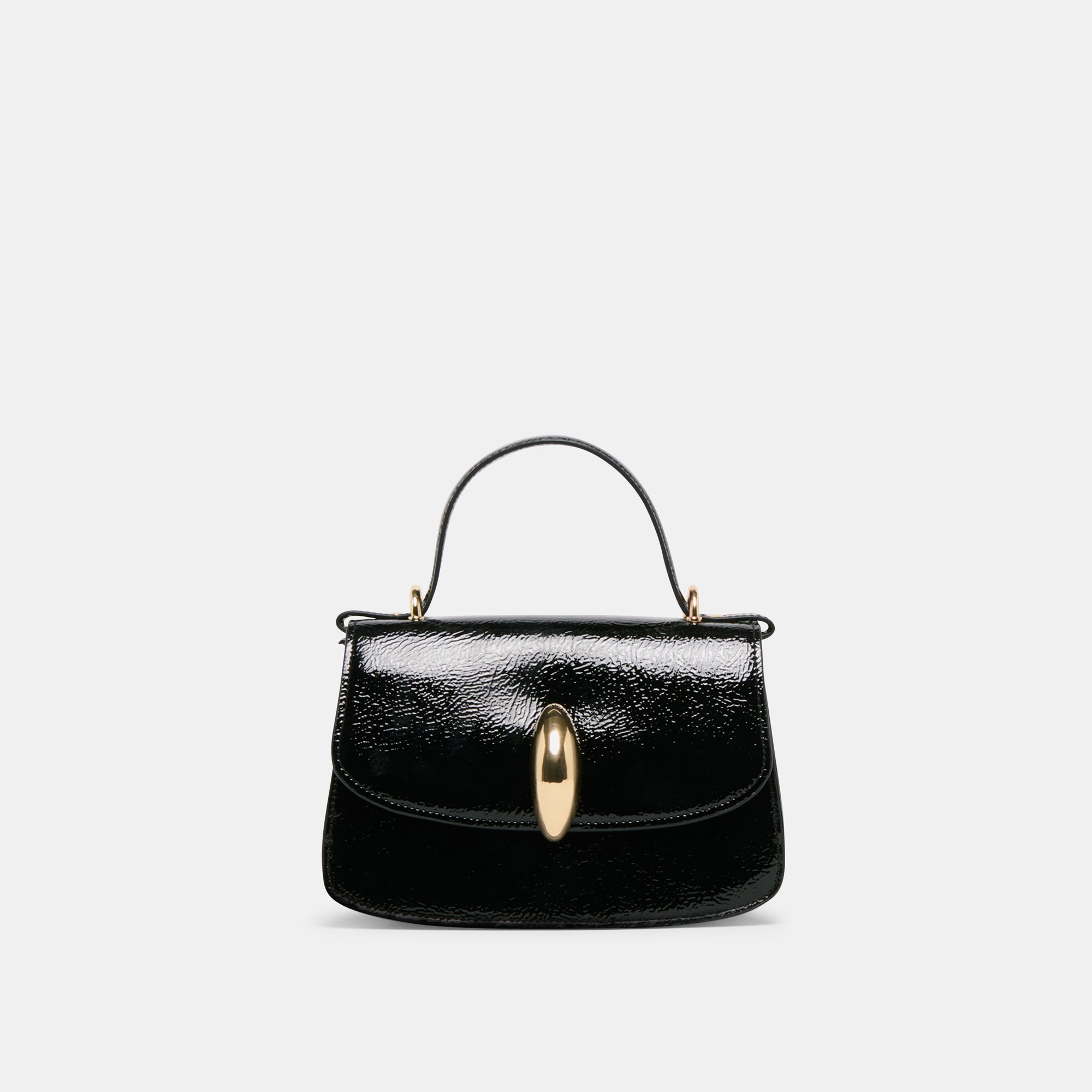 Lucia Black Crackled Stella Crossbody | Women Dolce Vita