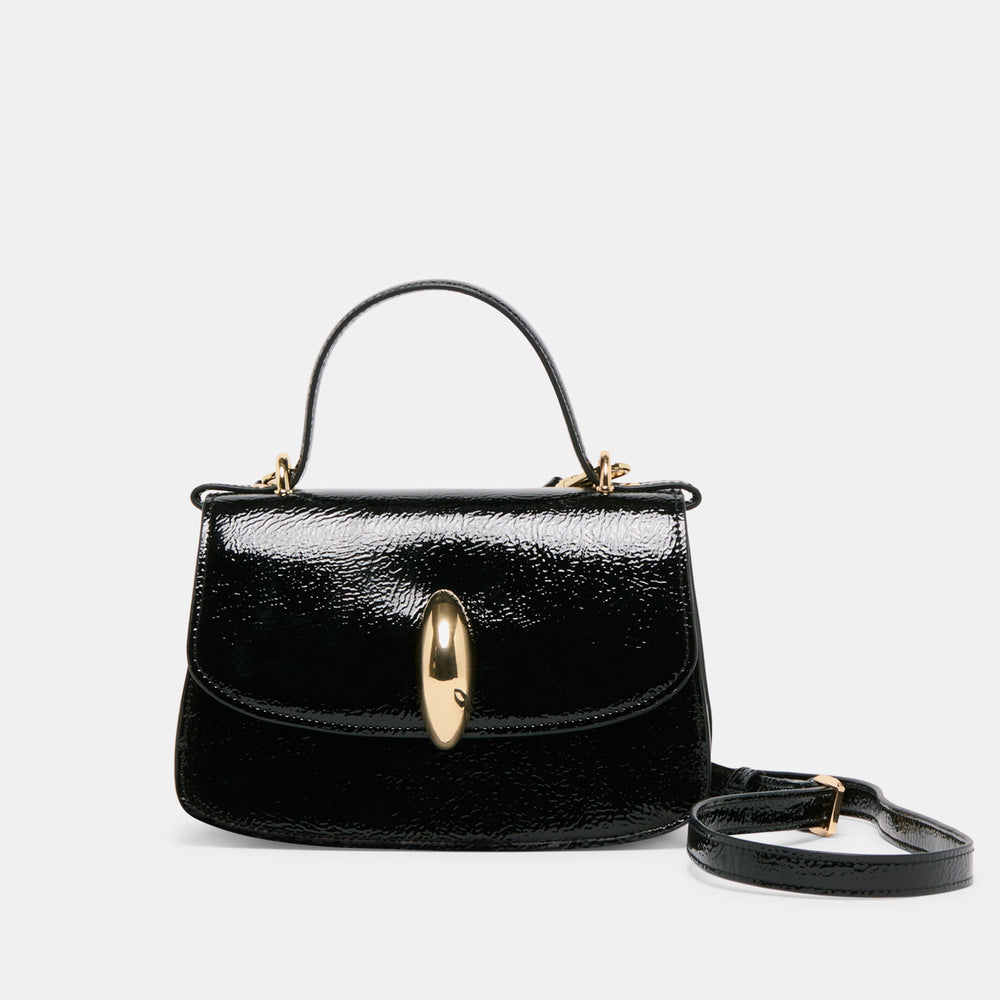 Lucia Black Crackled Stella Crossbody | Women Dolce Vita