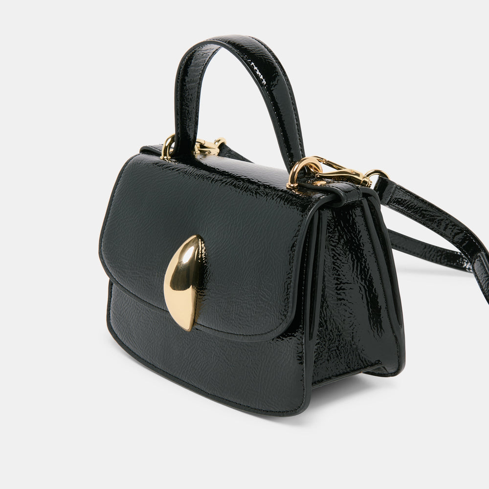 Lucia Black Crackled Stella Crossbody | Women Dolce Vita