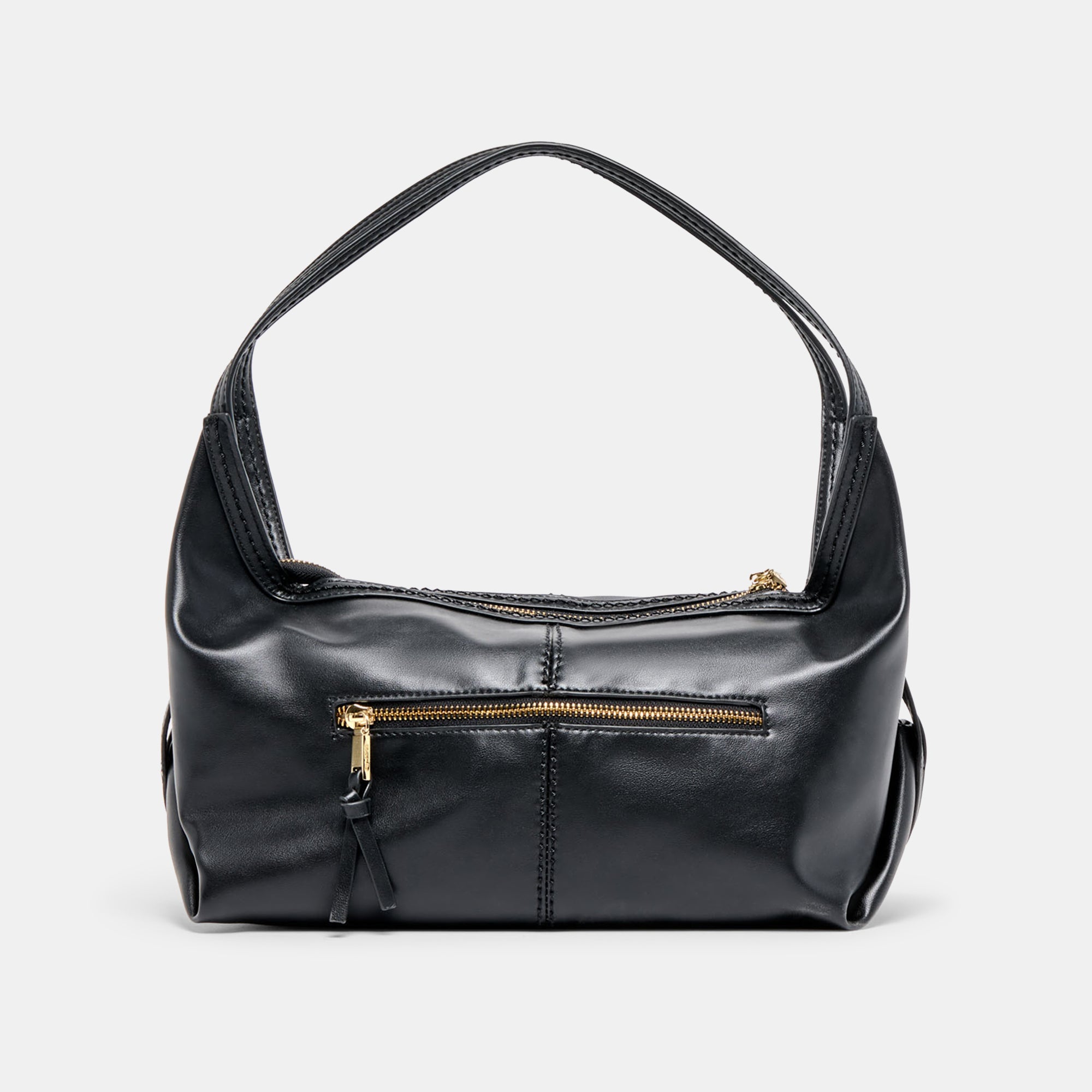Billy Black Leather Shoulder Bag | Dolce Vita Women