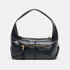 Billy Black Leather Shoulder Bag | Dolce Vita Women