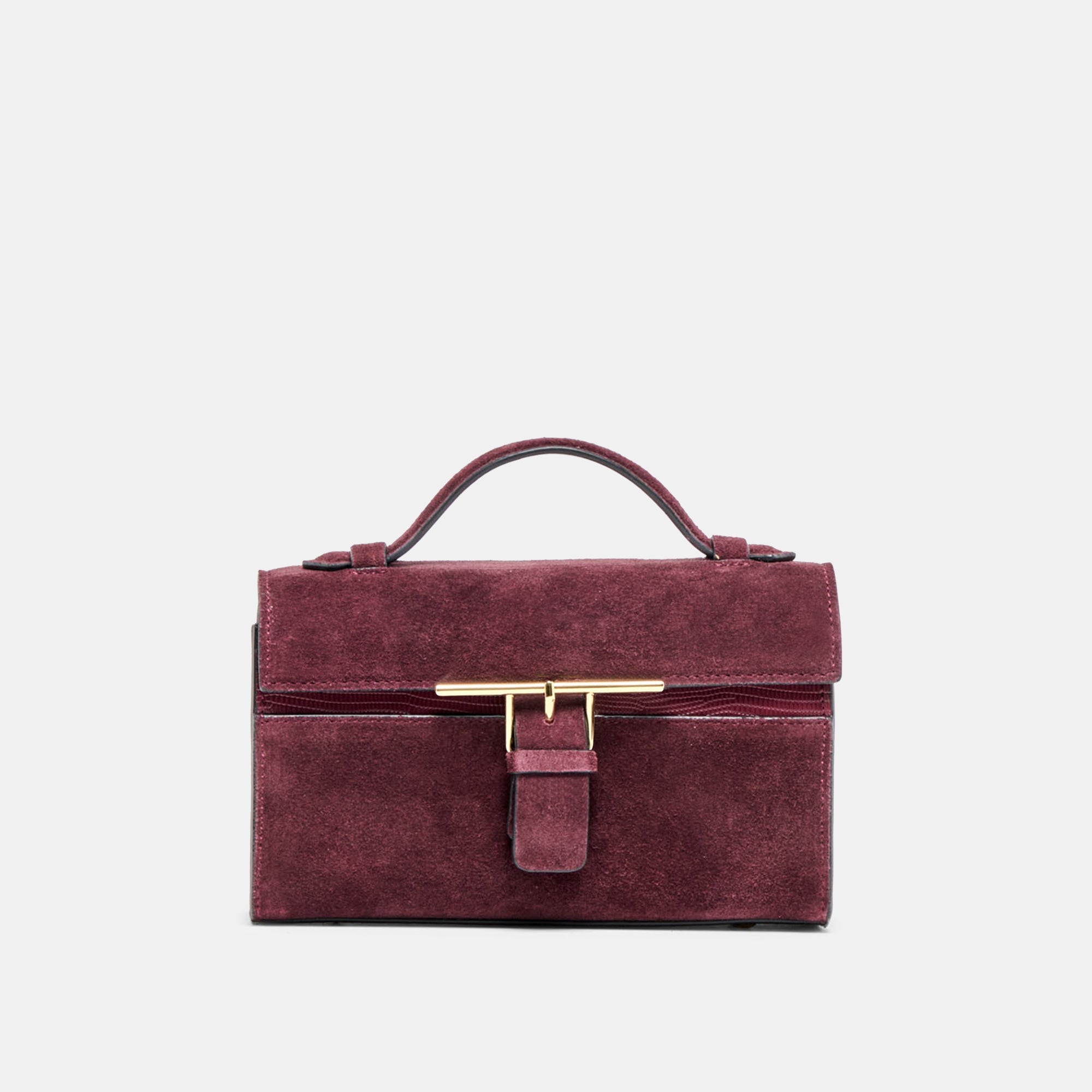 Zannone Burgundy Suede Crossbody | Women Dolce Vita