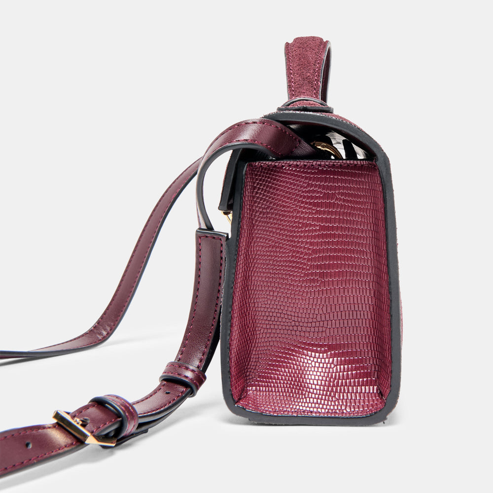 Zannone Burgundy Suede Crossbody | Women Dolce Vita