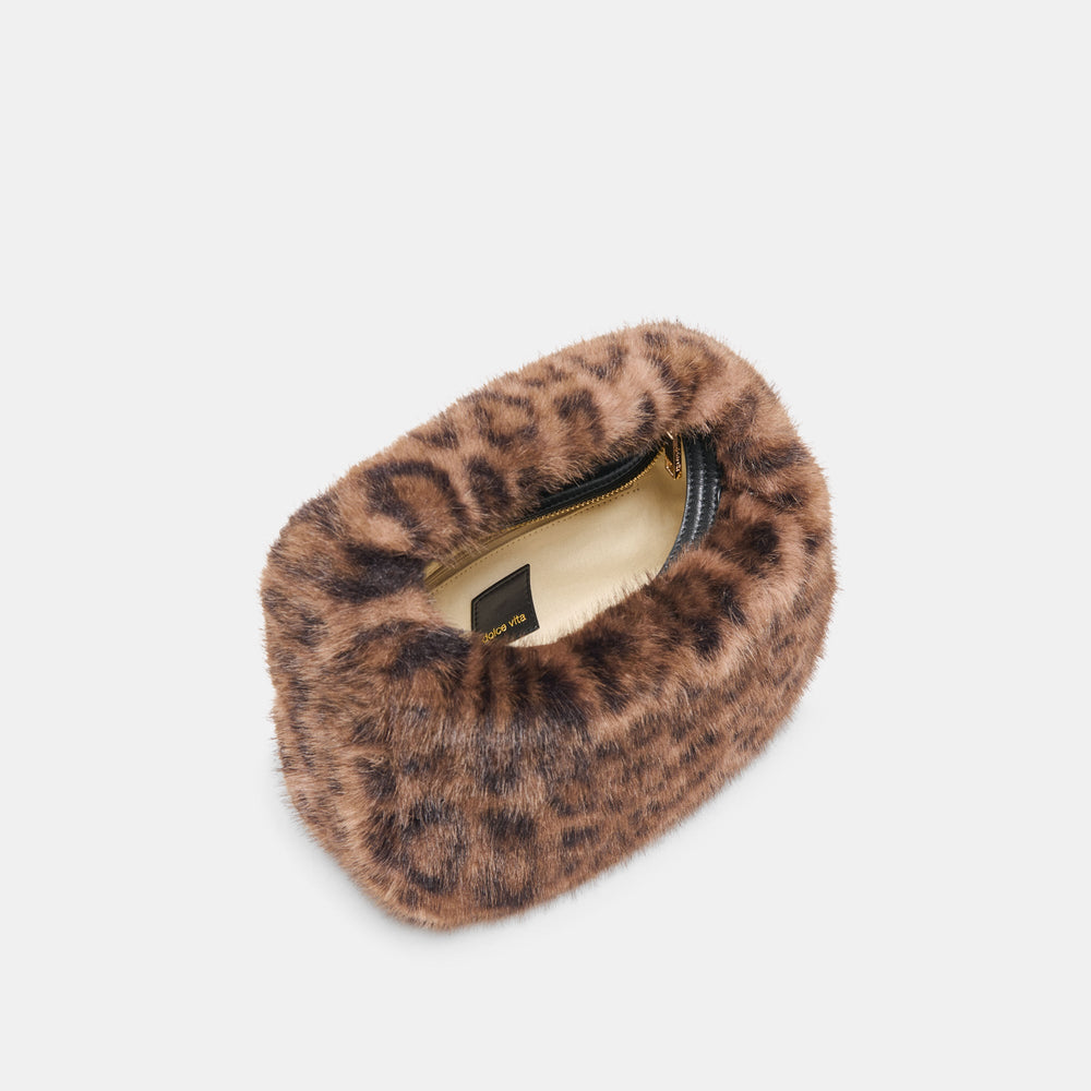 Frankie Leopard Plush Handbag | Dolce Vita Women