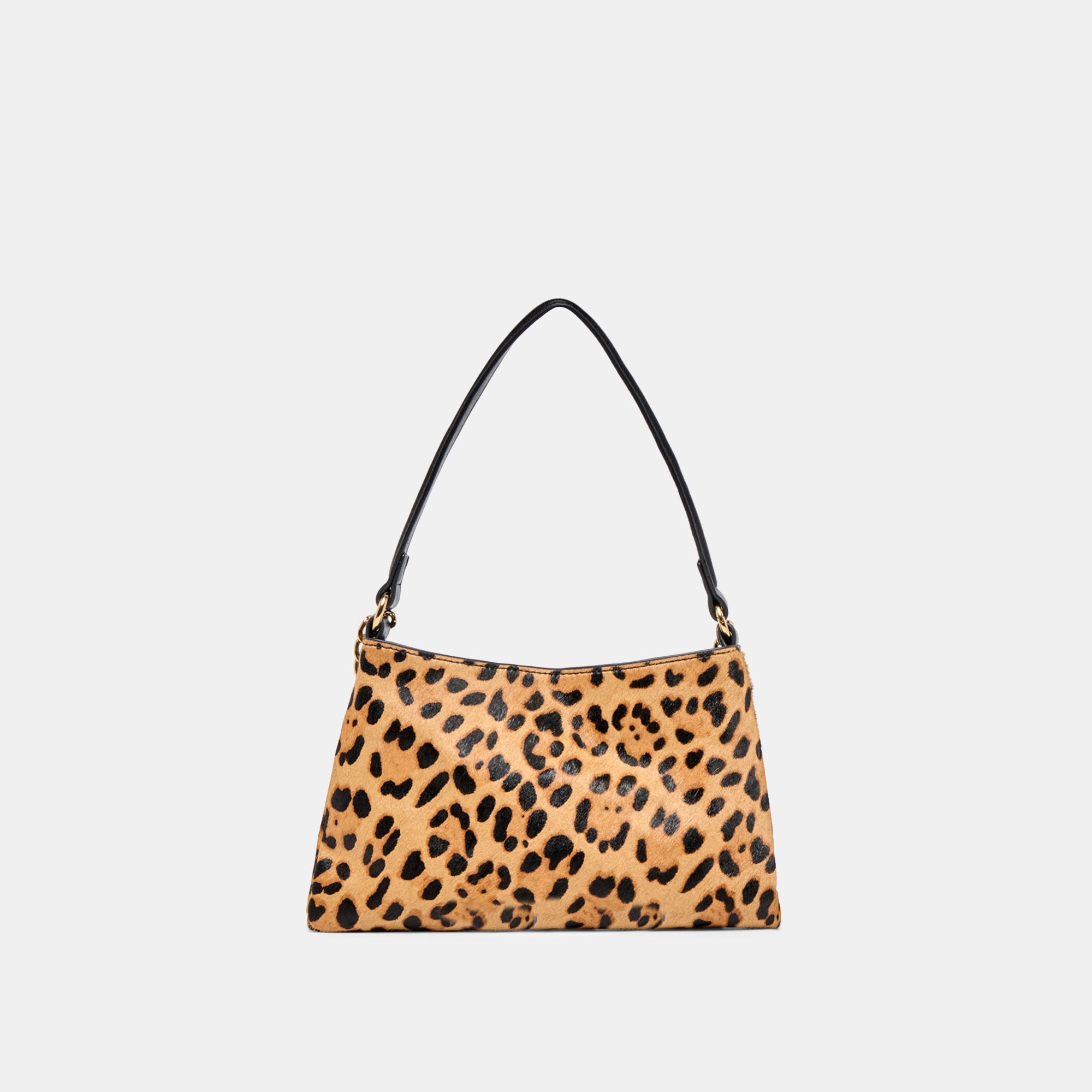Jagger Leopard Calf Hair Shoulder Bag | Women Dolce Vita