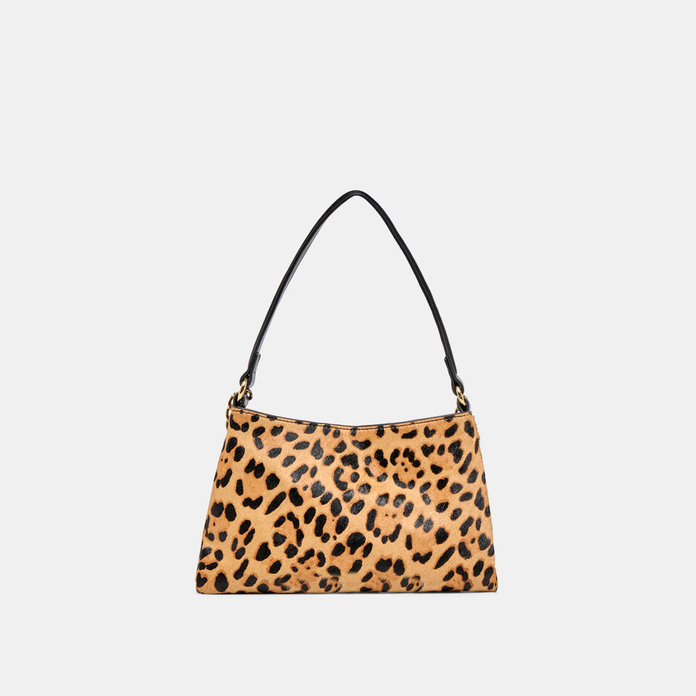 Jagger Leopard Calf Hair Shoulder Bag | Women Dolce Vita