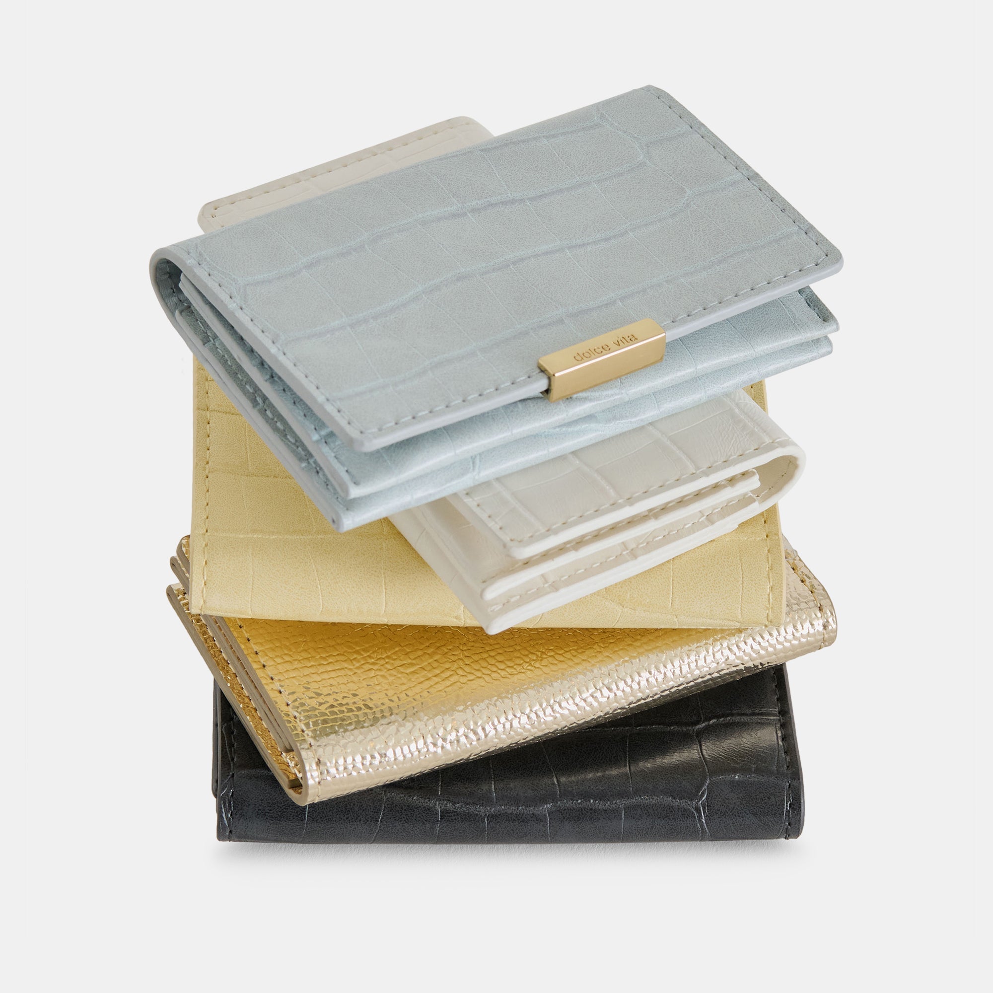 Mini-Me Gold Stella Wallet | Women Dolce Vita