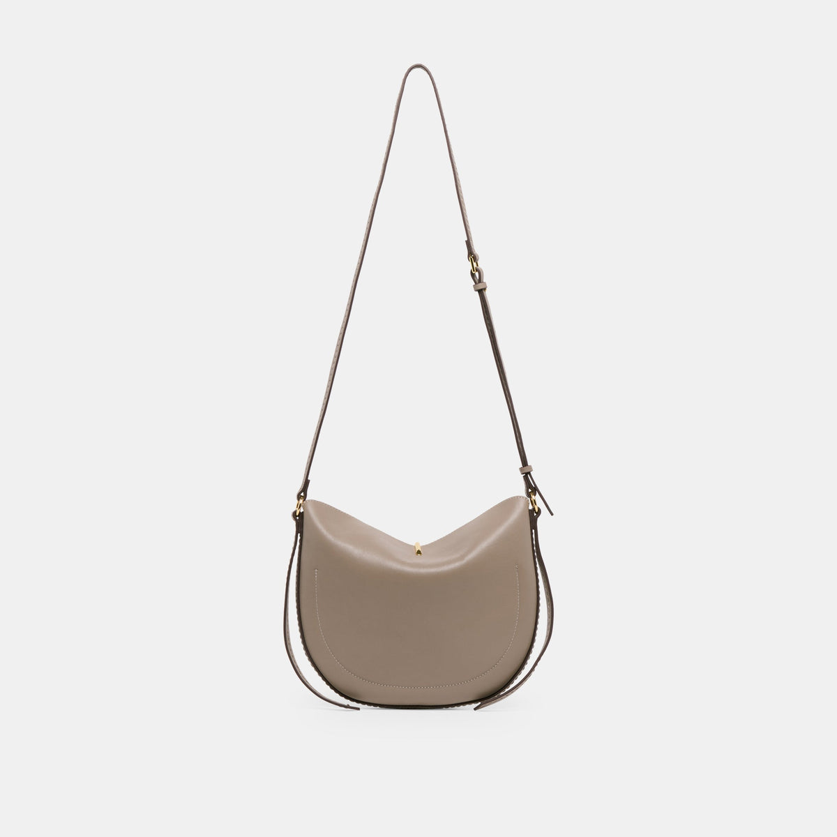 Burano Grey Leather Crossbody | Dolce Vita Women
