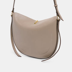 Burano Grey Leather Crossbody | Dolce Vita Women