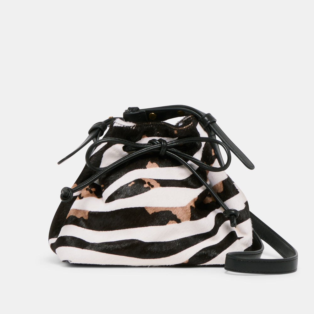 Randi Zebra Calf Hair Crossbody | Dolce Vita Women