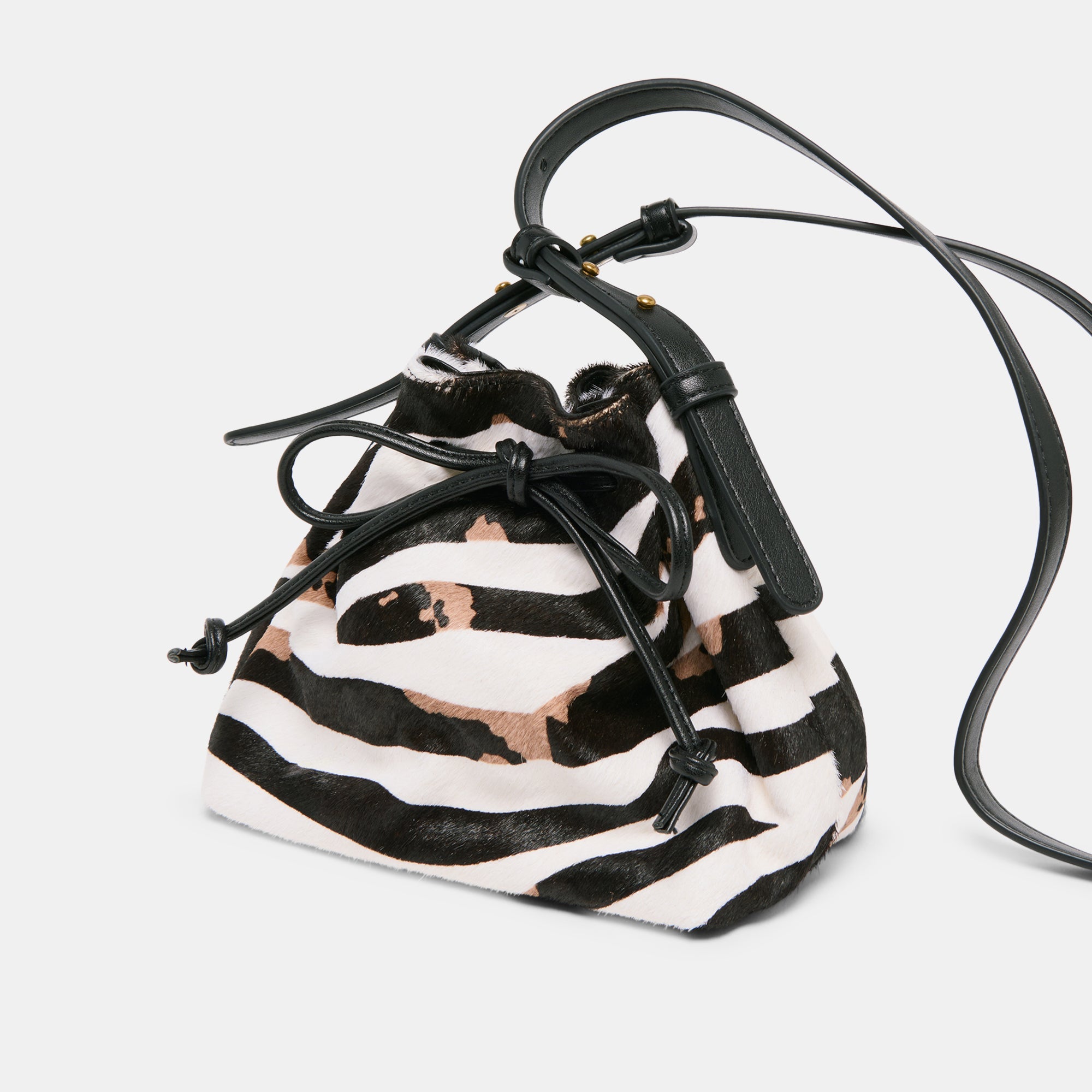 Randi Zebra Calf Hair Crossbody | Dolce Vita Women