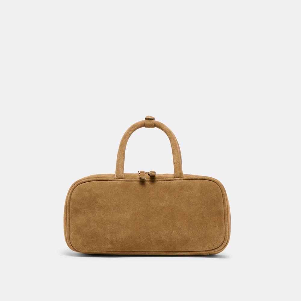 SANTINA HANDBAG TAUPE SUEDE | Women Dolce Vita