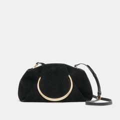 Channing Black Suede Handbag | Women Dolce Vita