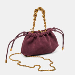Cleo Burgundy Suede Crossbody | Dolce Vita Women
