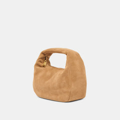 Frankie Brown Suede Handbag | Women Dolce Vita