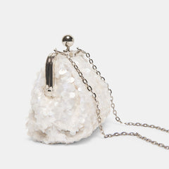 Kendall White Sequin Clutch | Dolce Vita Women