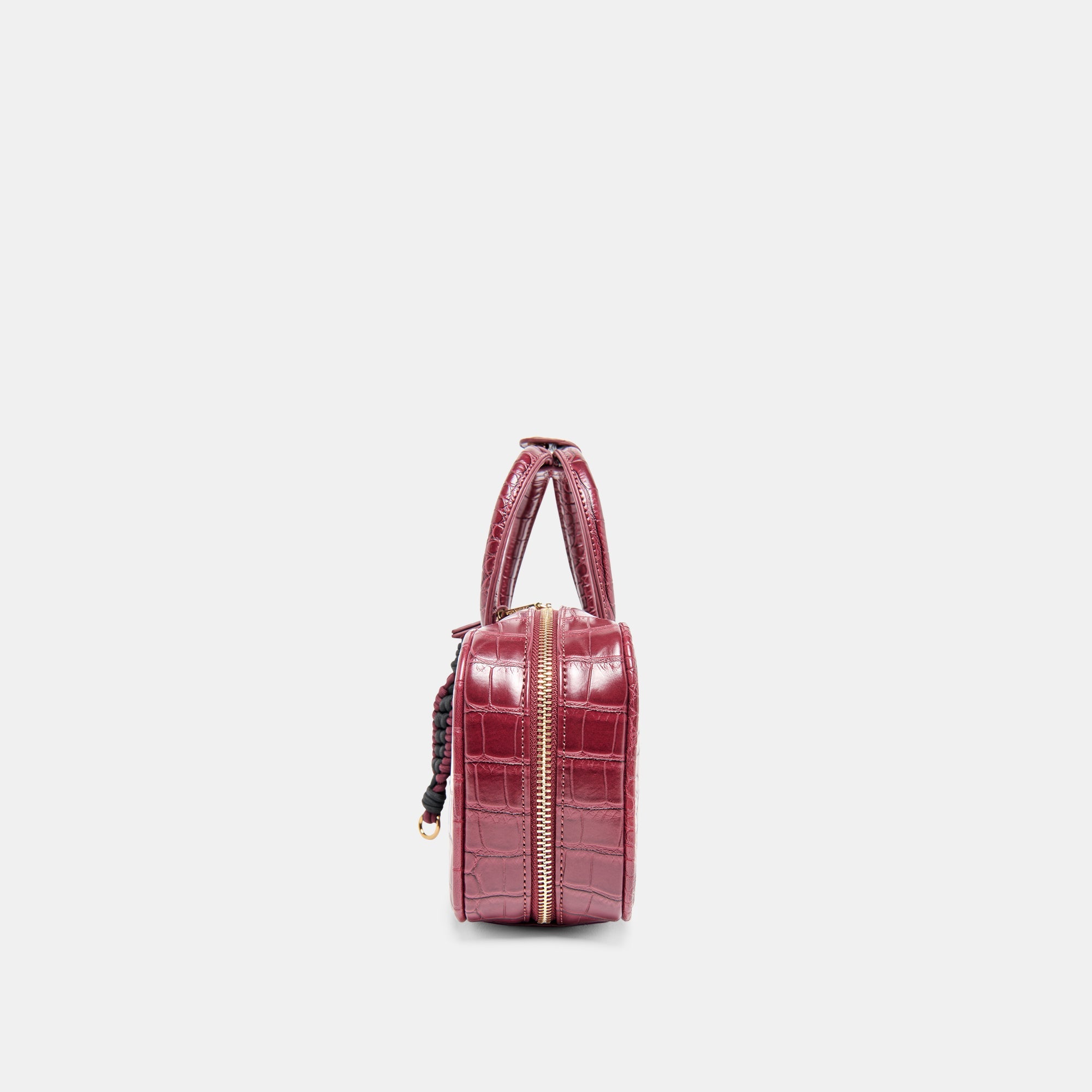 Flyn Burgundy Croco Stella Handbag | Women Dolce Vita