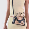 TROPEZ CROSSBODY BLACK NATURAL CANE | Dolce Vita Women