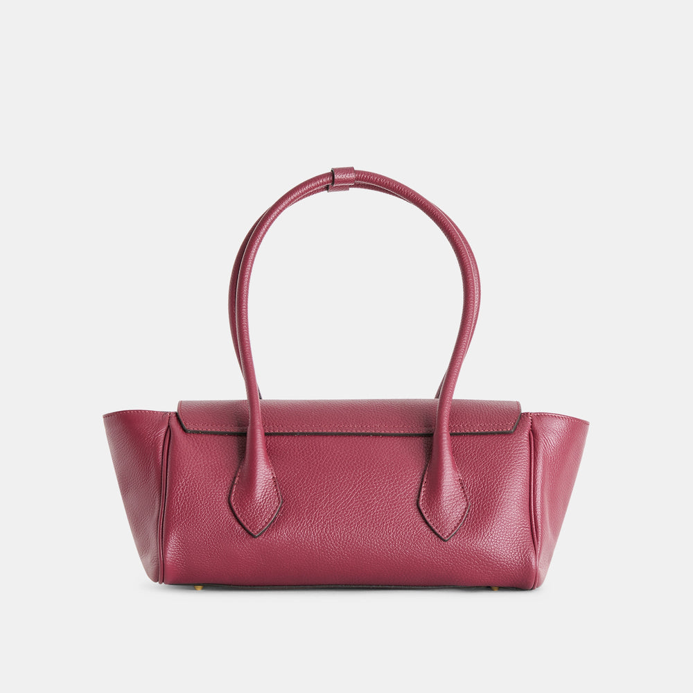 IRENE SHOULDER BAG BORDEAUX LEATHER | Dolce Vita Women