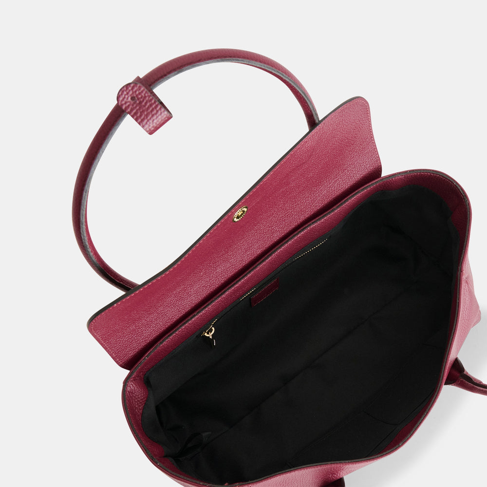 IRENE SHOULDER BAG BORDEAUX LEATHER | Dolce Vita Women
