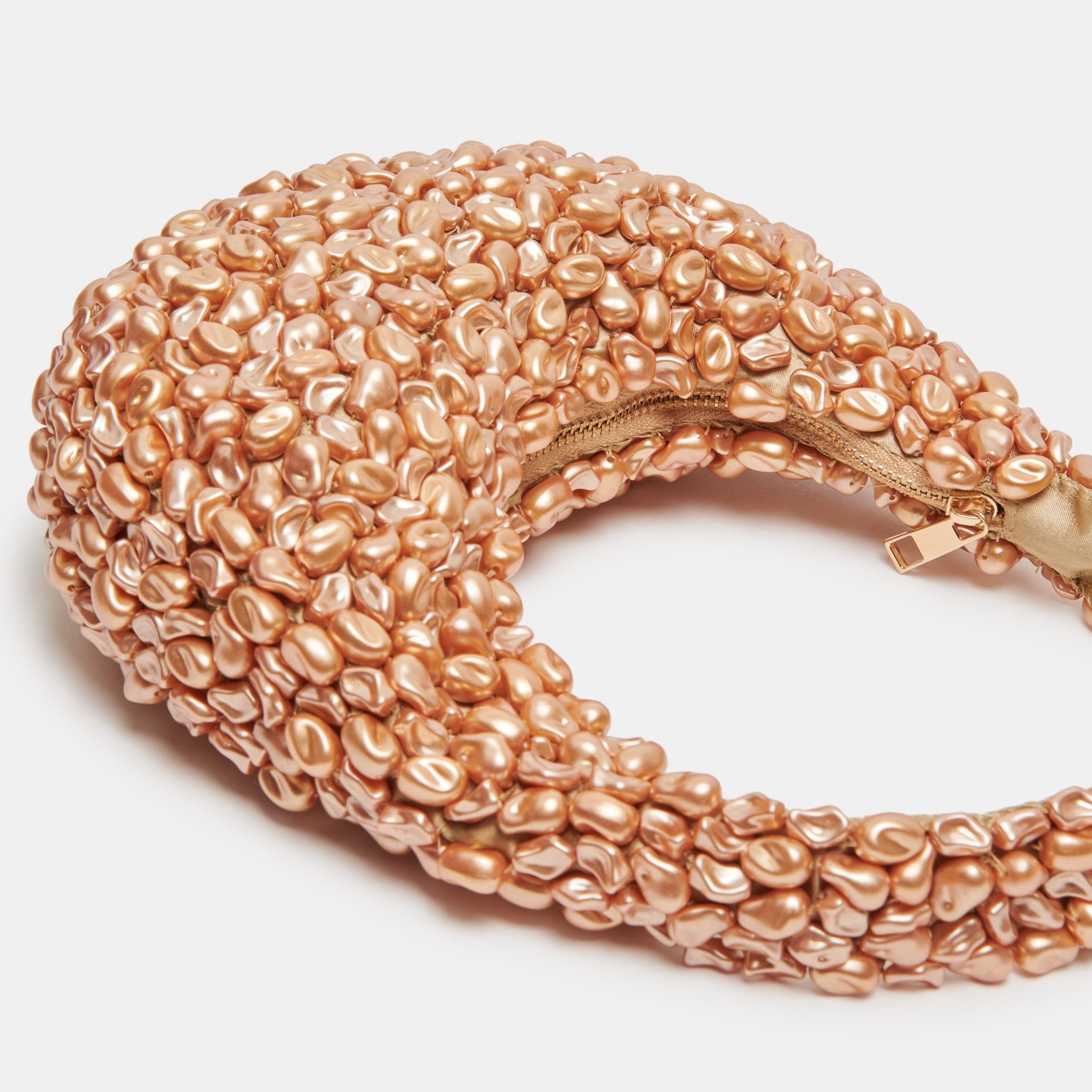 PEARLA SHOULDER BAG GOLD FAUX PEARL | Dolce Vita Women