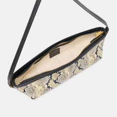 Savaii Black White Snake Stella Shoulder Bag | Women Dolce Vita