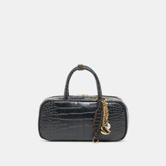 Flyn Black Croco Stella Handbag | Dolce Vita Women