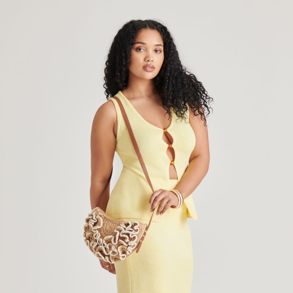 Atrani Natural Raffia Crossbody | Dolce Vita Women