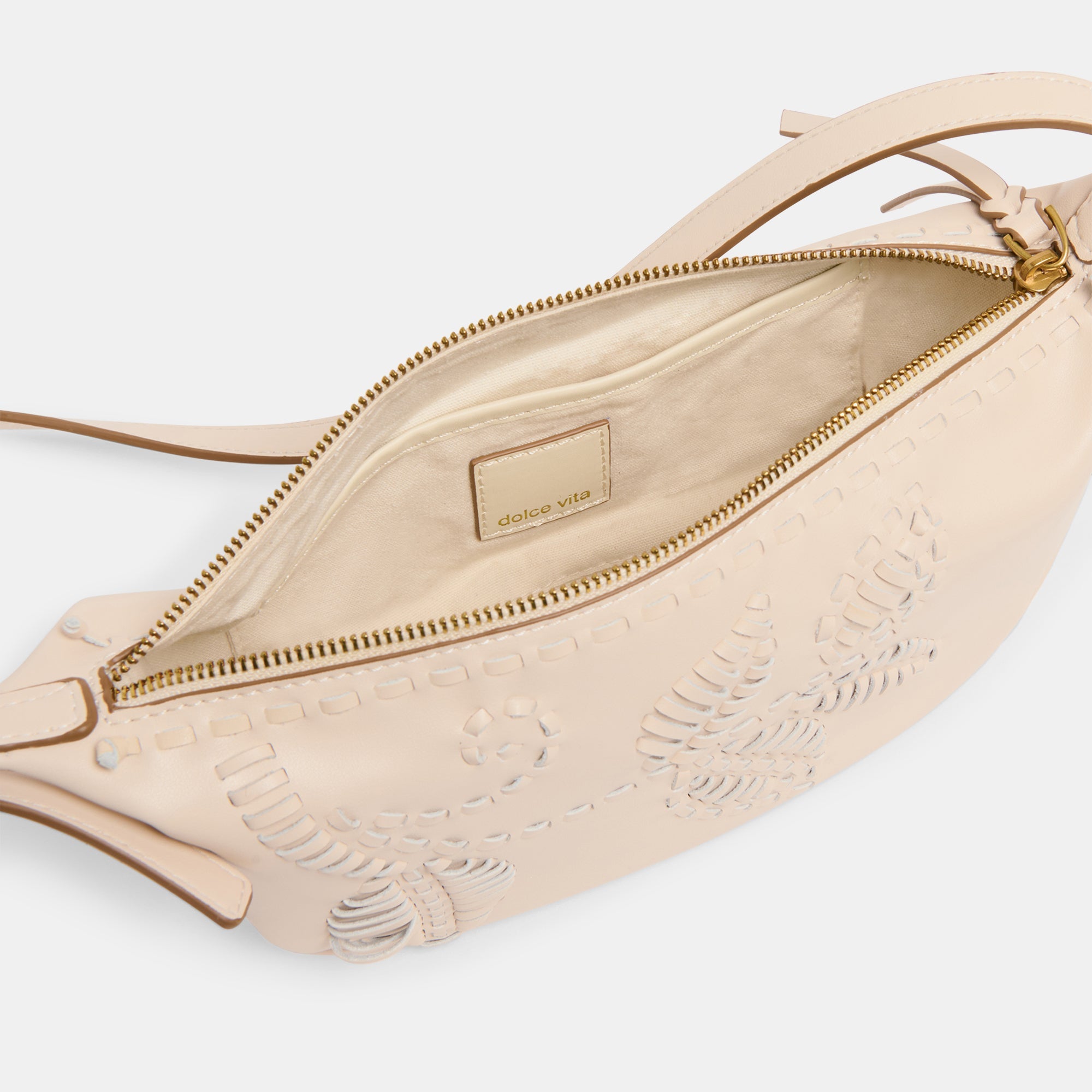 Lipari Creme Leather Crossbody | Women Dolce Vita