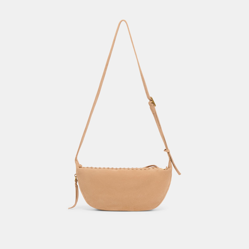 Lipari Beige Suede Crossbody | Dolce Vita Women