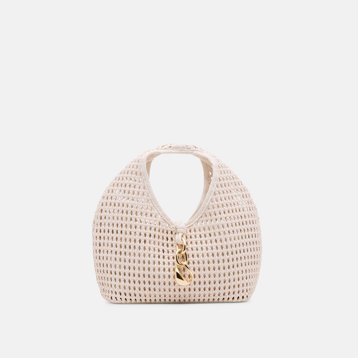 Dahlia Ivory Stella Woven Handbag | Dolce Vita Women