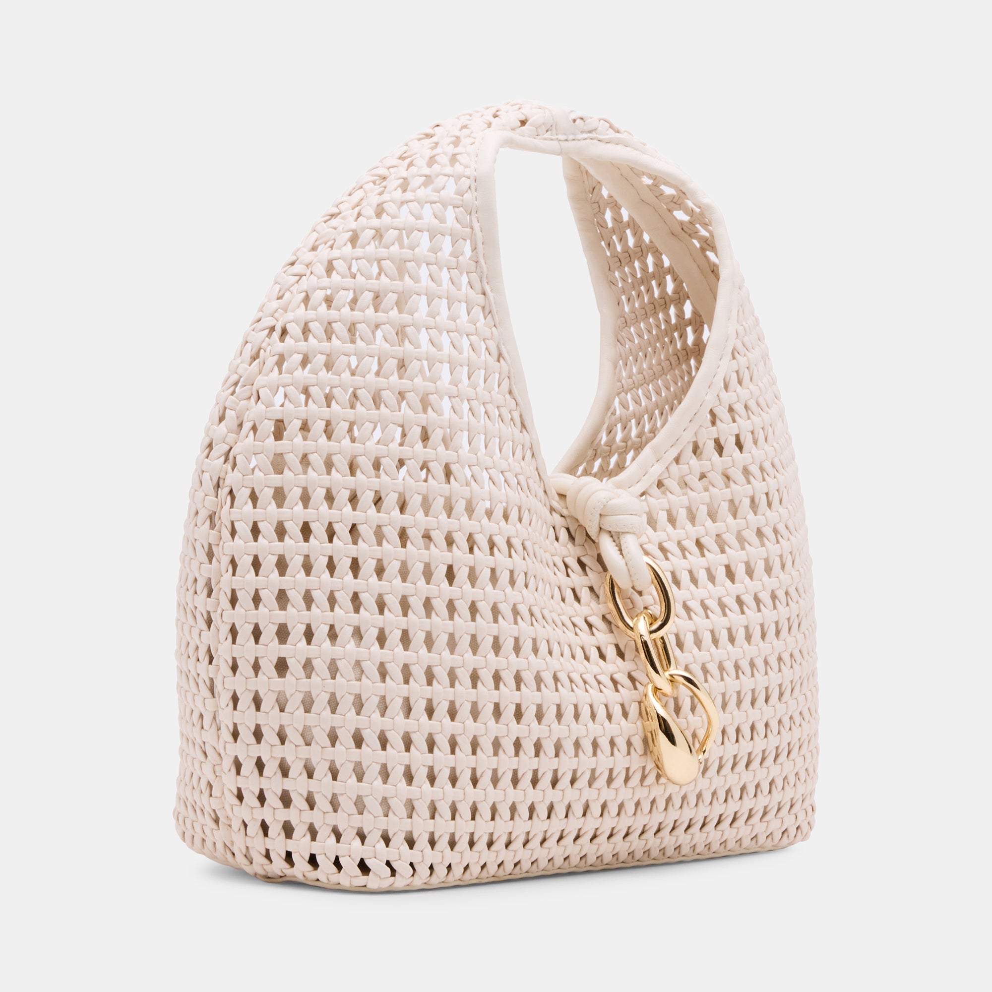 Dahlia Ivory Stella Woven Handbag | Dolce Vita Women