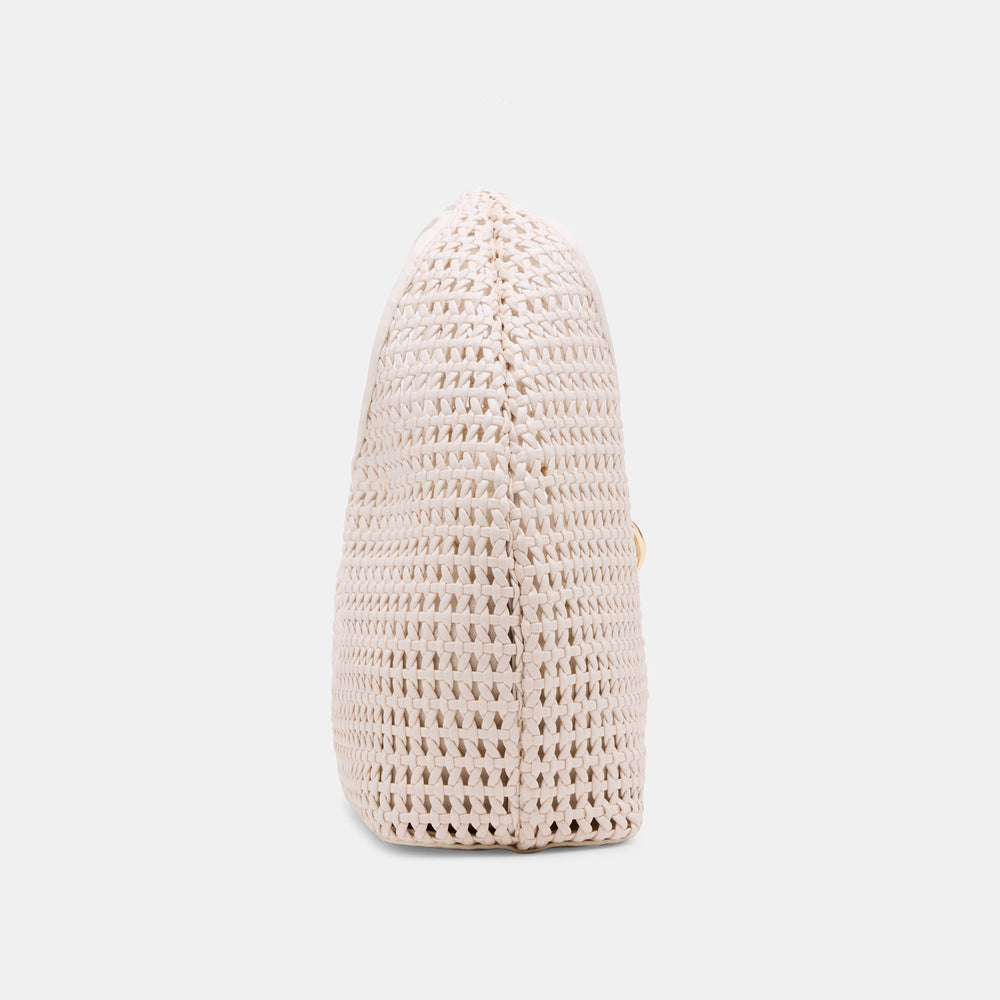 Dahlia Ivory Stella Woven Handbag | Dolce Vita Women