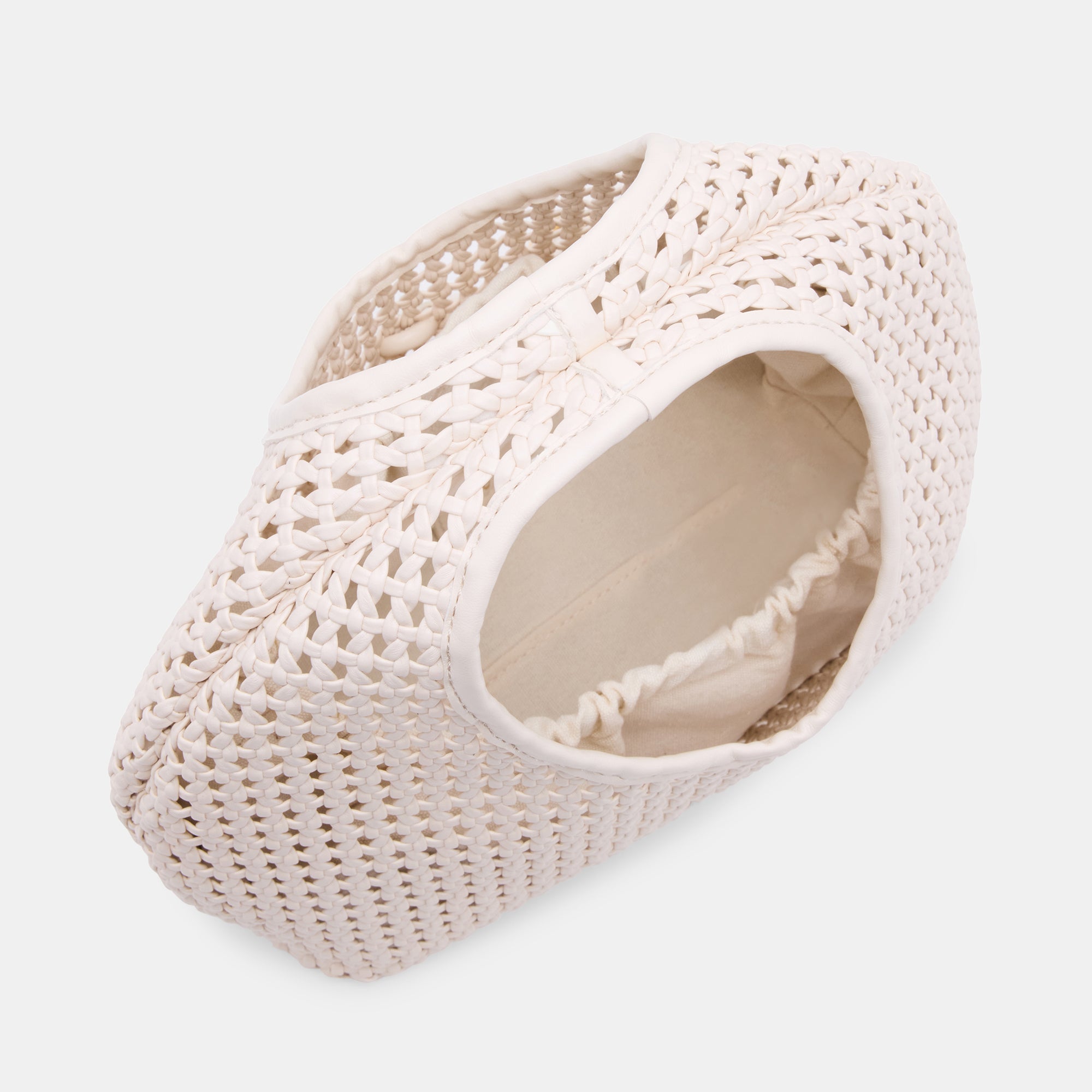 Dahlia Ivory Stella Woven Handbag | Dolce Vita Women
