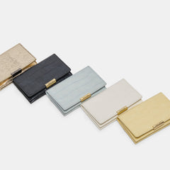 Mini-Me Grey Croco Stella Wallet | Dolce Vita Women