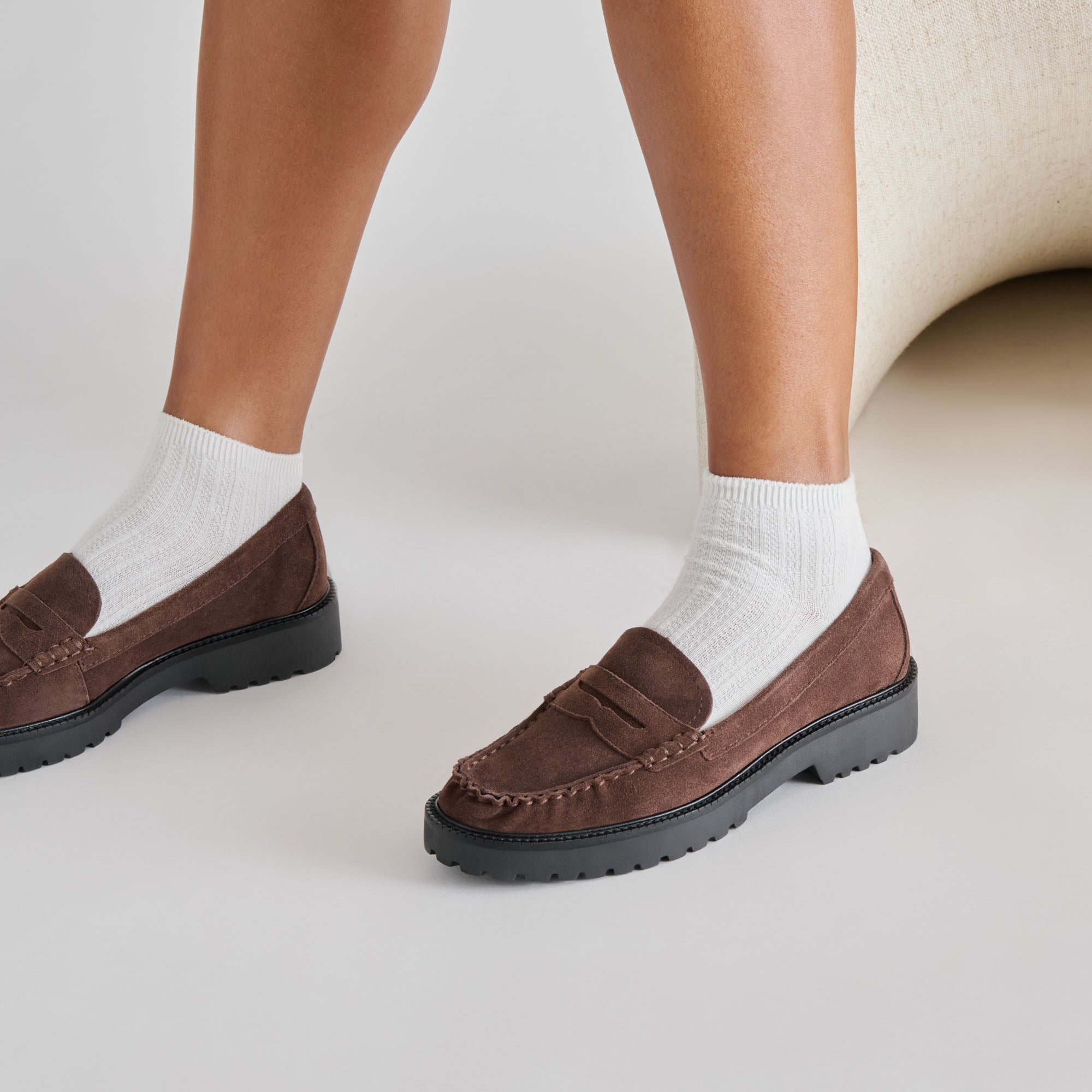 3 Pack Cable Anklet Black White Socks | Dolce Vita Women
