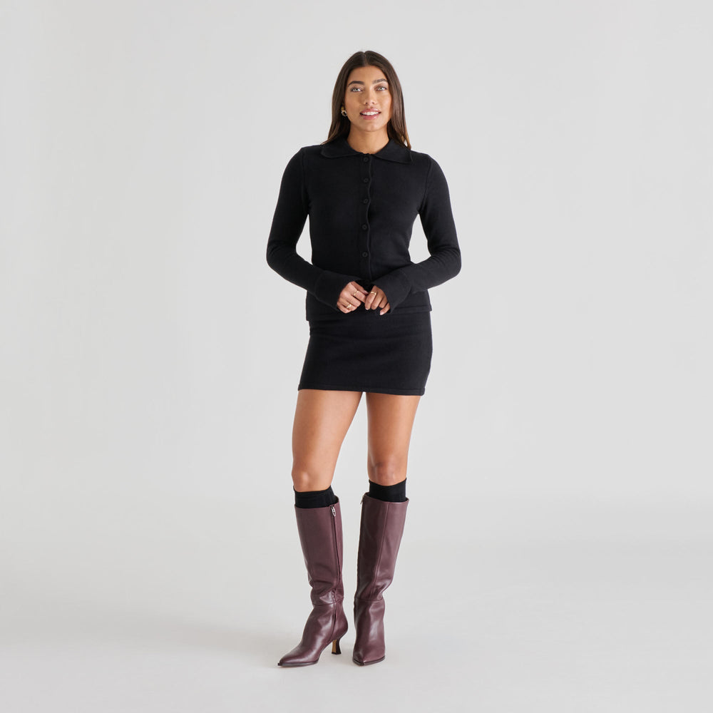 Knee High Black Socks | Dolce Vita Women