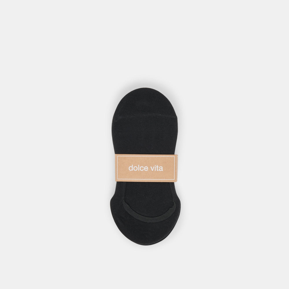 4 PACK NO SHOW SOCKS BLACK WHITE | Dolce Vita Women