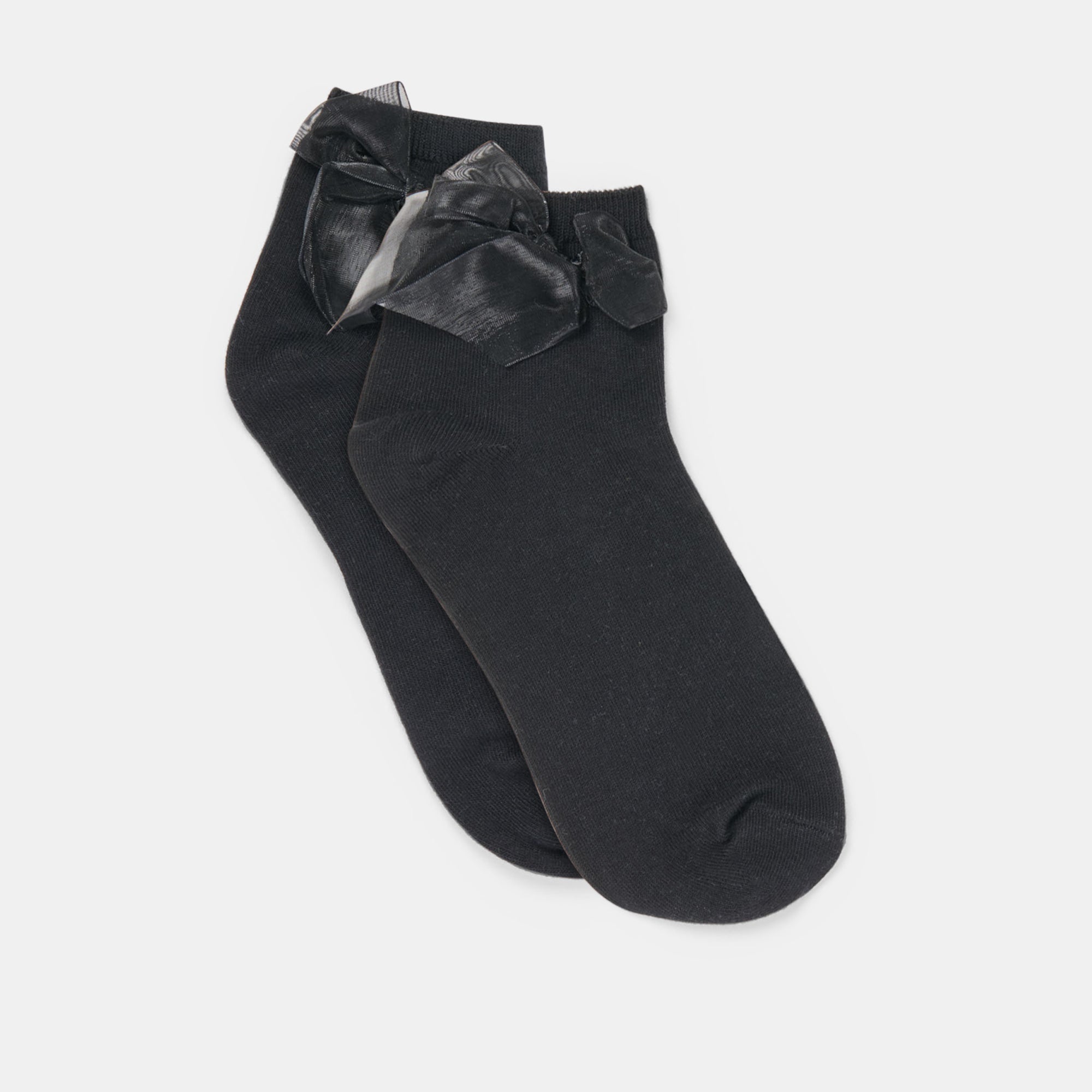 Bow Black Anklet Socks | Dolce Vita Women
