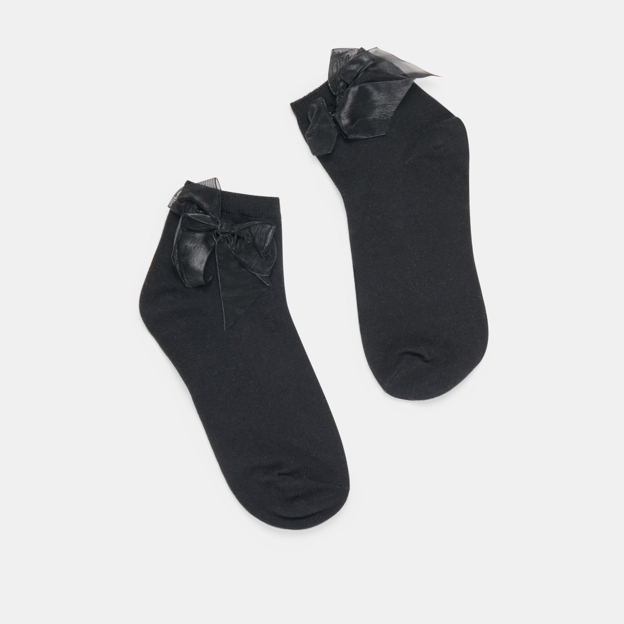 Bow Black Anklet Socks | Dolce Vita Women