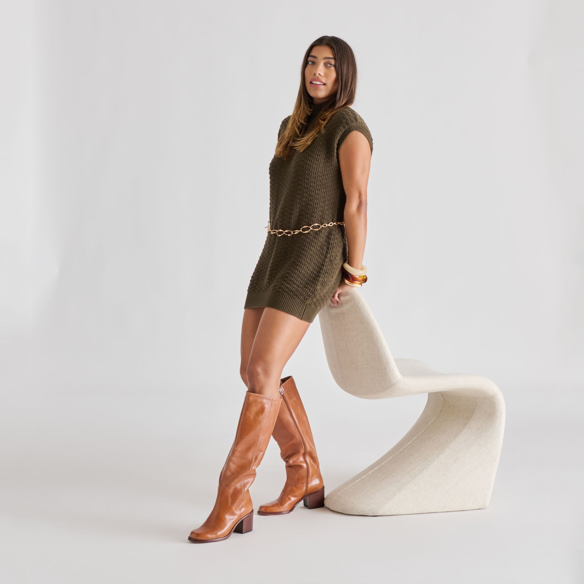 Chain Link Gold Belt | Dolce Vita Women
