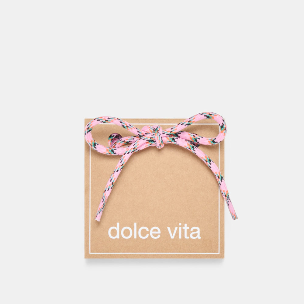 CROSS CORD LACE PINK MULTI | Women Dolce Vita