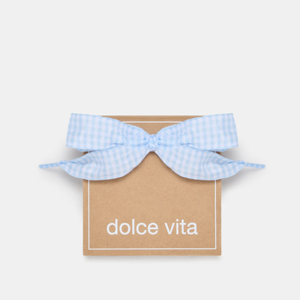 GINGHAM LACE BLUE MULTI | Dolce Vita Women