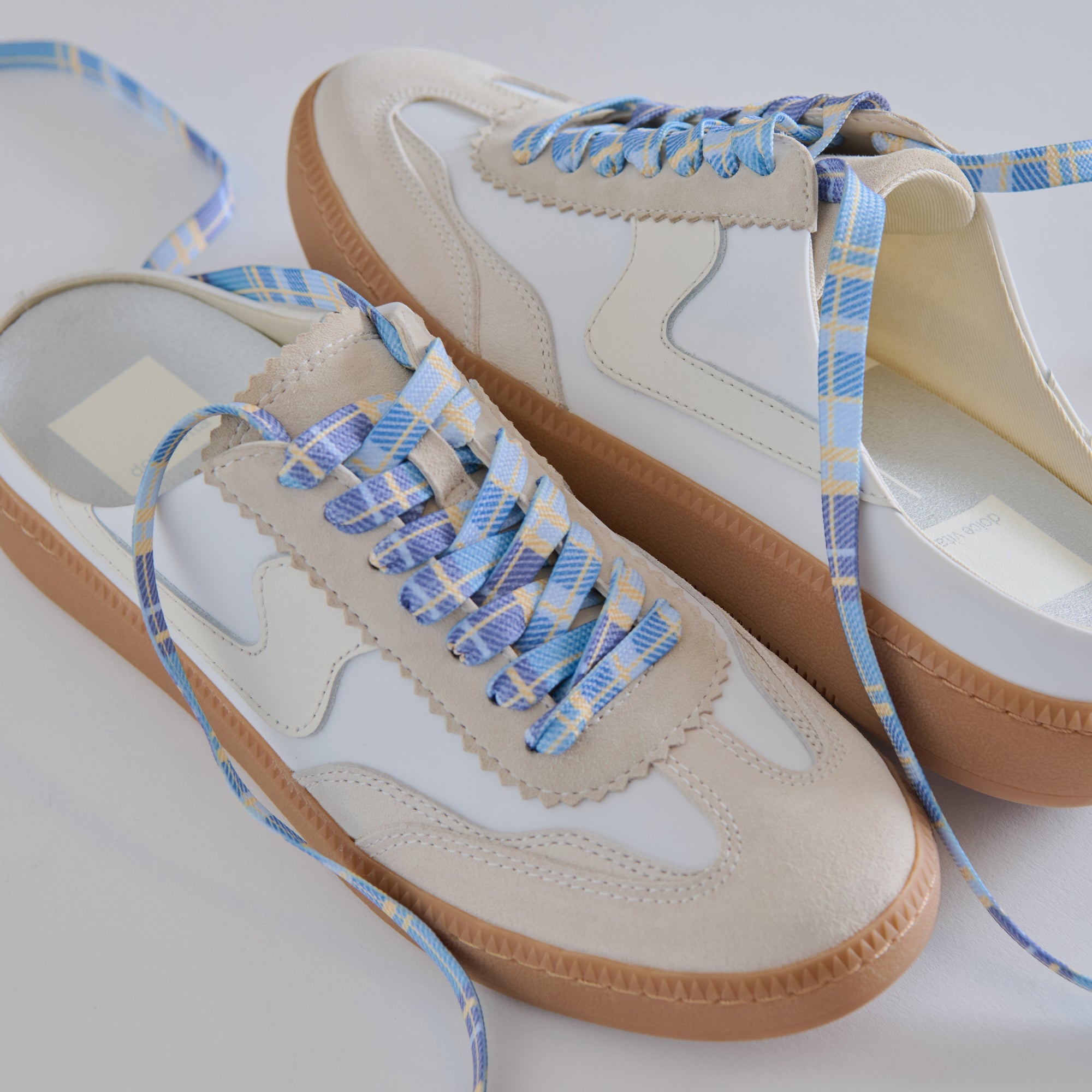 PREPPY PLAID LACE BLUE MULTI | Women Dolce Vita