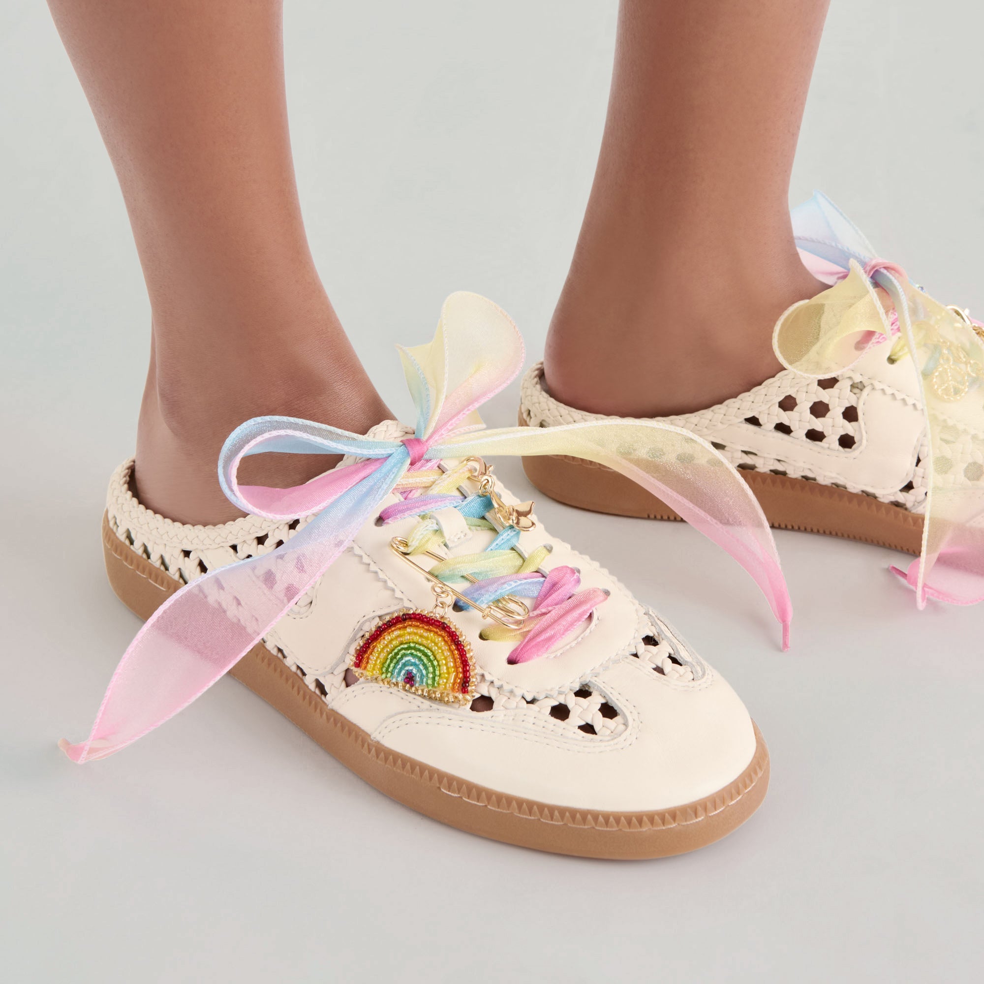 Pride Curly Organza Rainbow Lace | Dolce Vita Women