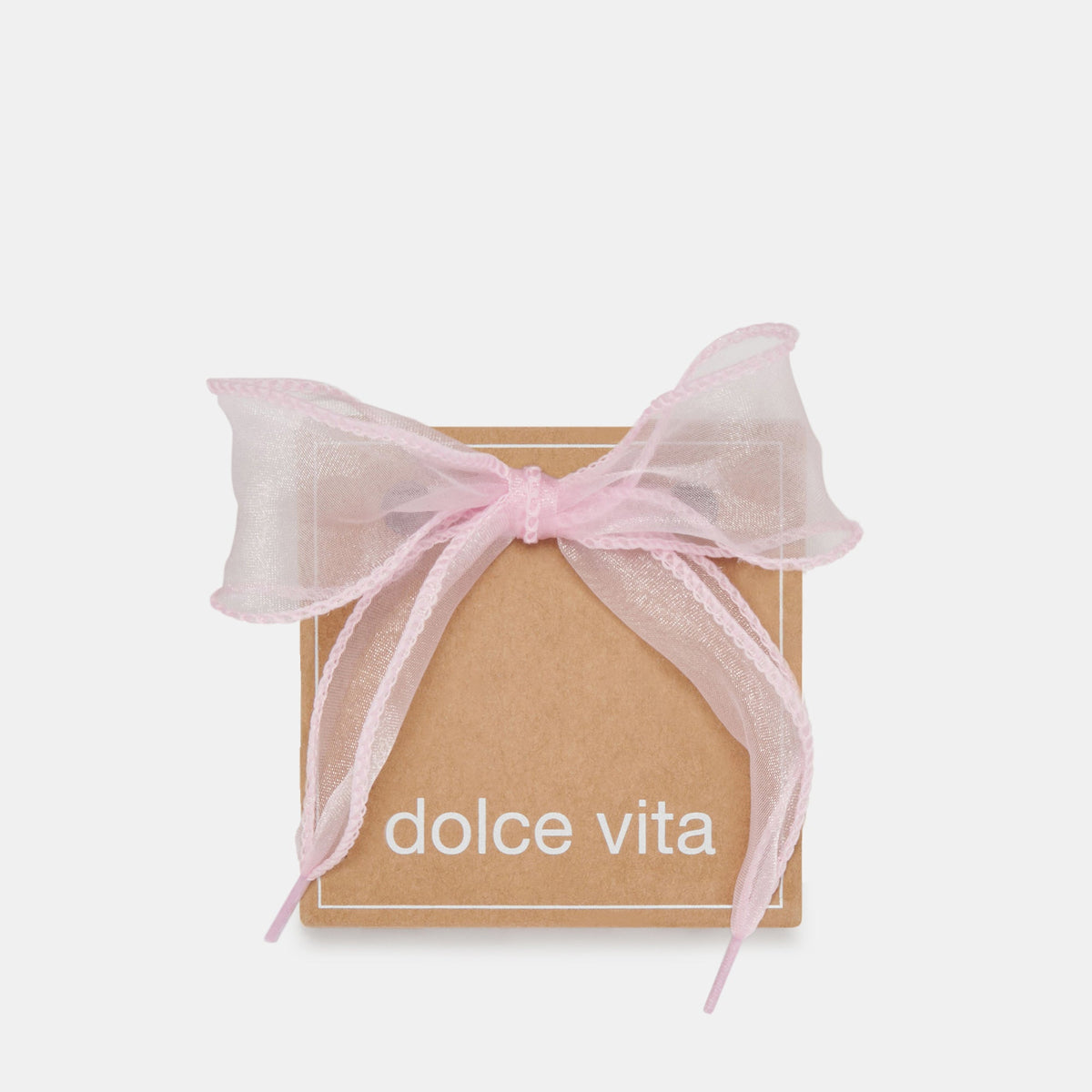CURLY ORGANZA LACE LIGHT PINK | Dolce Vita Women