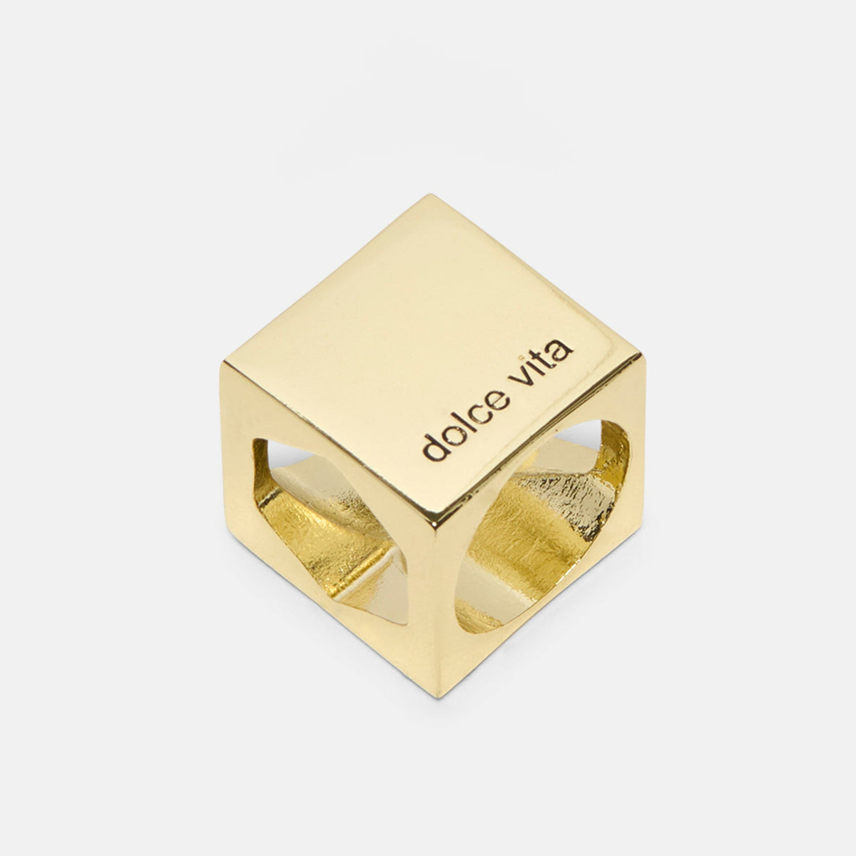 Scarf Ring Gold Bag Charm | Women Dolce Vita