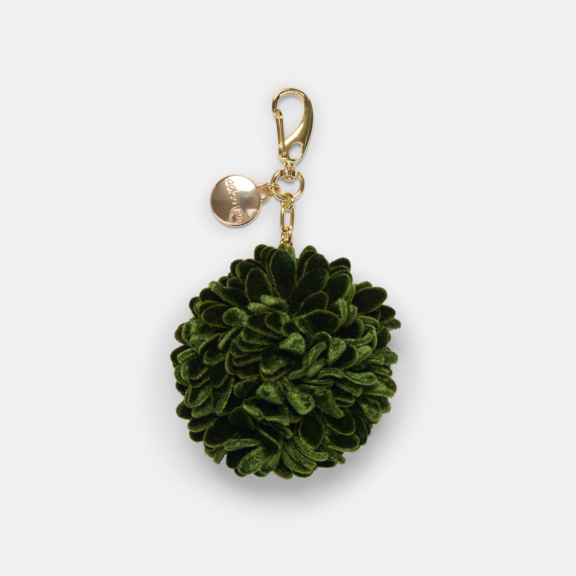 Pom Pom Dk Green Bag Charm | Dolce Vita Women